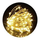 3 X Guirnaldas Luces 100 Led Hadas 10 Mtrs Pilas Navidad