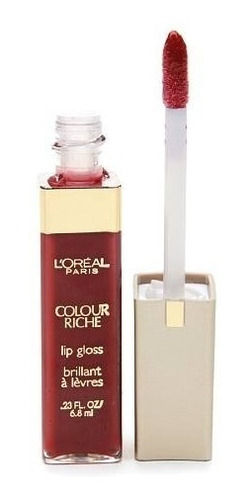 Set 3 Pzas L'oréal Colour Riche Lip Gloss Rich Red Original