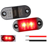 Luces Led Trailer Giro, Motorhome, Camion, Pickup Rojo