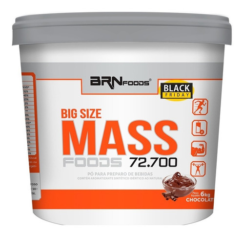 Hipercalorico Size Mass 6kg Brn Foods 