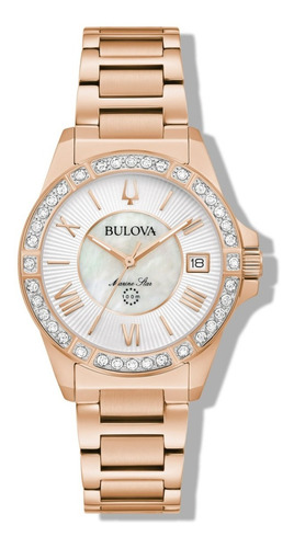 Reloj Bulova Marine Star 98r295 Para Dama Original