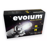 Kit Focos Led 4 Caras Evolum Rocket 8,500lm H4 H13 9004/9007