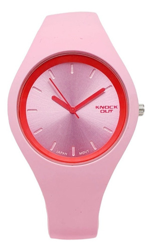 Reloj Knock Out Silicona  Varios Colores Garantía Oficial 