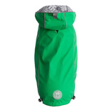 Gfpet Chaqueta Impermeable Reversible Perro, Verde - Small