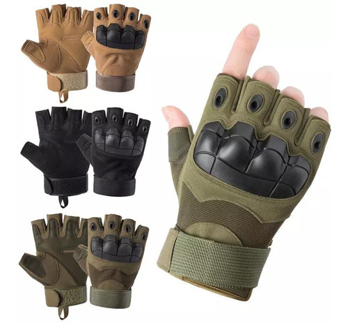 Guantes Tácticos Airsoft Militar Combat Tacticos Paintball.