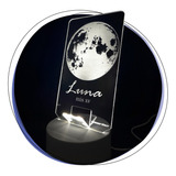 Velador Portacelular Personalizado Con Luz Led - Lámpara