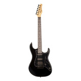 Guitarra Elétrica Tagima Tw Series Tg-520 De  Tília Black Metálico Com Diapasão De Madeira Técnica