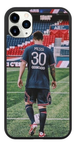 Funda Protector Para iPhone Messi 30 Psg Futbol