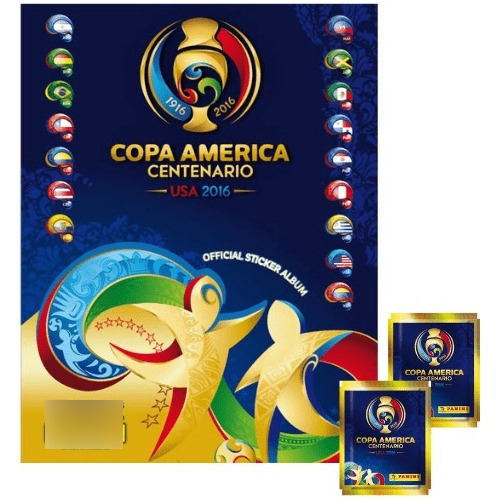 Álbum + 100 Sobres Copa América Centenario.