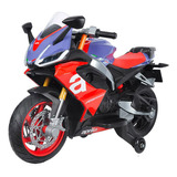 Moto A Batería Para Niños Yamaha Con Sonido Y Luces Color Rojo  Everbright