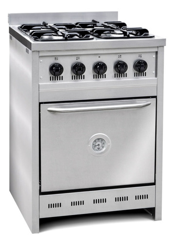 Cocina Corbelli Semi-industrial Cf-60 A Gas 4 Hornallas 