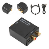 Convertidor De Audio Digital Óptico A Análogo Rca Con Cable