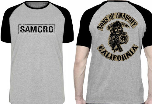 Camiseta Blusa Plus Size Soa  Samcro Sons Of Anarchy Anarqui
