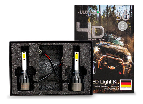 Kit Focos Led S6-4d 4 Caras Tecnologa Alemana Auto Moto  Foto 7