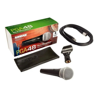 Micrófono Para Voces Shure Pga48 Xlr | Meses sin interés