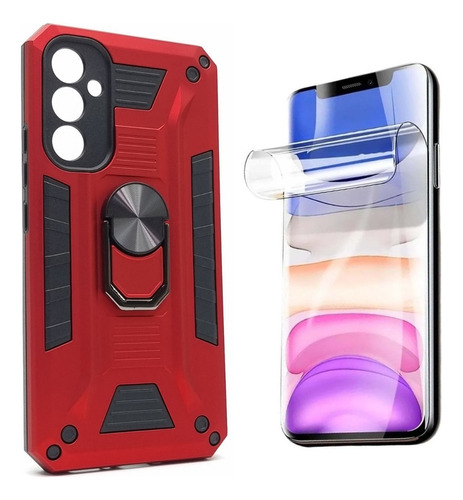 Funda + Mica Para Samsung A34 5g Case Protector Uso Rudo