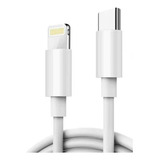 Cabo Para iPhone 14 Pro Max Turbo Pd 20w Usb-c Lighting 1m