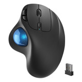 Mouse Trackball Nulea M501 Recargable Y Ergonómico