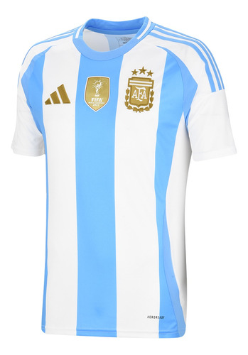 Camiseta Argentina Original 3 Estrellas adidas Mundial 