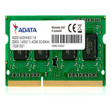 Memoria Ram Adata 8gb / 1600mhz/ 260-pin / Adds1600w8g11-s