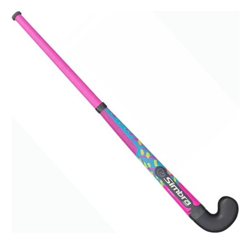 Palo De Hockey Simbra Spirit 26 28 30 32 Pvc Inicial Rosa