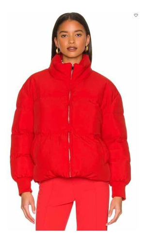 Campera Puffer Roja Revolve Usa Nueva