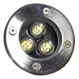 Spot Led Para Piso Empotrable 3w Uso En Exteriores Emp3