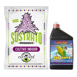 Sustrato Cultivate Indoor Orgánico 25lt Top Crop Auto 1lt