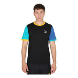 Remera Puma Classics Block En Negro