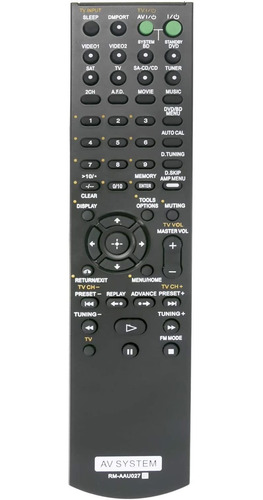 Control Remoto Rm-aau027 Para Sony Ht-ddw5500 Str-km5500 