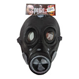 Mascara Gas Mask Toxic Halloween Latex Cotillon Disfraz