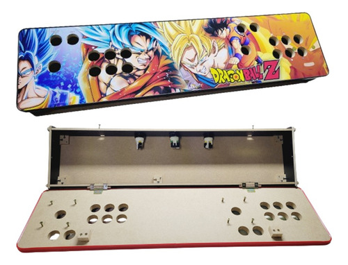 Caixa Controle Arcade Duplo Com 78cm