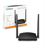 Repetidor Amplificadorwifi 4antenas Rompemuros 2,4ghz Steren