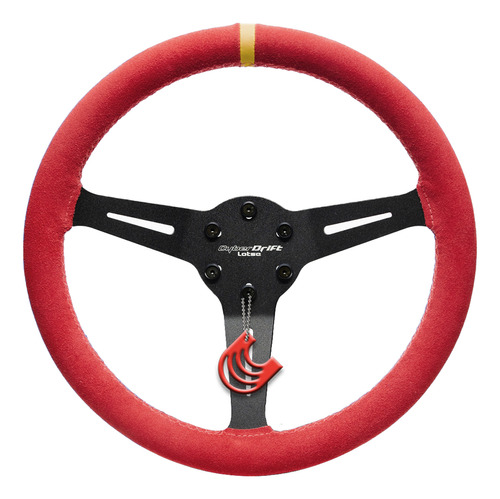 Volante Camurça Cyber Drift Lotse Logitech G920 G25 G27 G29