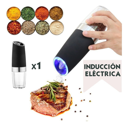 Molinillo De Pimienta Electrico Inducción,2022 Nuevo