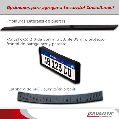 Protectores Bandas Paragolpes Toyota Yaris 5p 2022+ Foto 9