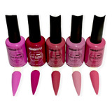 Pack 5 Colores Permanentes Magenta Cherimoya 8ml