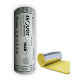 Lana De Vidrio Isover Tech 20m2 - Foil Aluminio - Plata