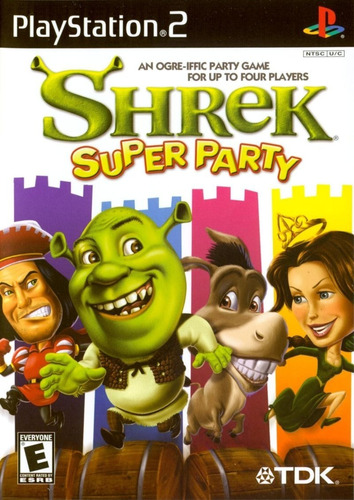 Shrek Saga Completa Juegos Playstation 2