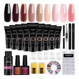 Phoenixy - Kit De Gel De Uñas De 9 Colores Para Mejorar La.