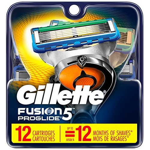 Gillette Fusion5 Proglide Hombres De Las Hojas De Afeitar, C
