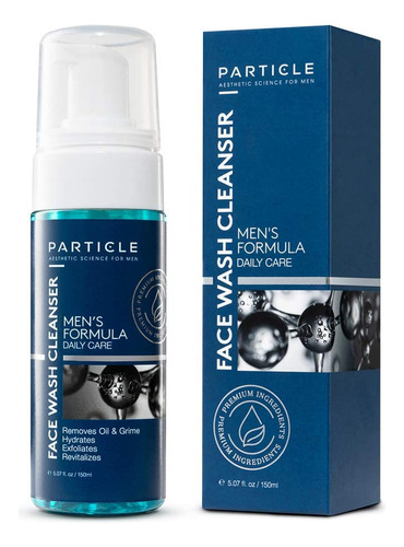 Particle Face Wash Cleanser Limpiador Facial Hombre Original