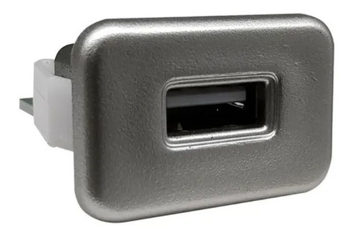 Carregador Veicular  Usb Automotivo 3a 12v - Cor Prata