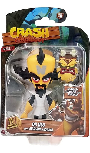 Figura Doctor Neo Articulado - Crash Bandicoot