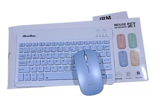 Kit Mause Y Teclado Inalambrico Universal Portatil Bluetooth