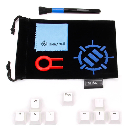 Enhance Juego Teclas Pbt Doubleshot Key Caps Kit Teclado Con