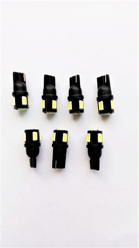 Lampara Luz Led 5 Leds T10 Posición Auto