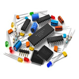 Lote De Componentes Eletronicos (diodo, Resistor, Capacitor)