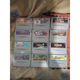 Lote Jogo Famicon Dk Mario Yoshi Etc Super Nintendo Original