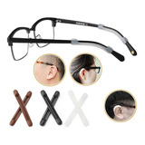 4 Sujetadores Silicona Antideslizante Gafas Patillas Montura